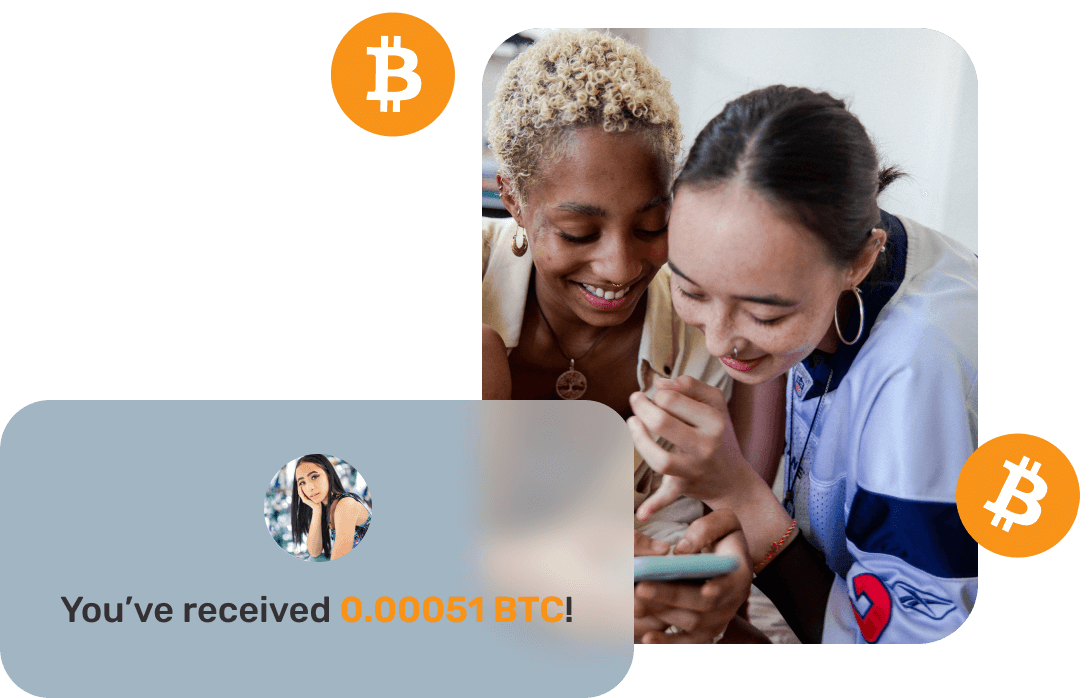 introduce us to your friends and you each get €10 of free bitcoin.