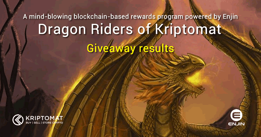 Here Are The Results of The Inaugural Dragon Riders Giveaway