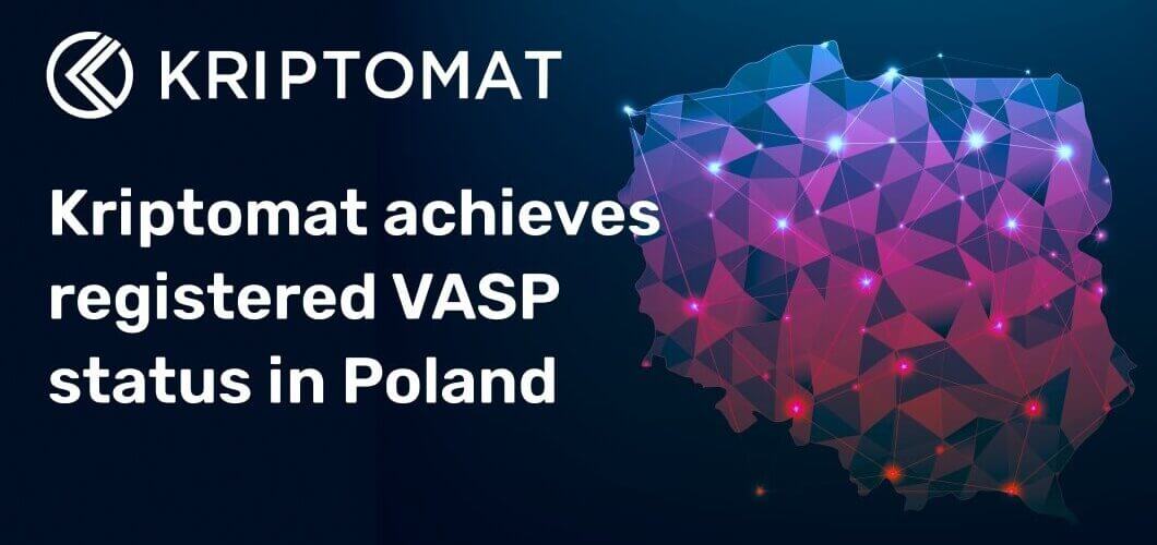 kriptomat achieves registered vasp status in poland