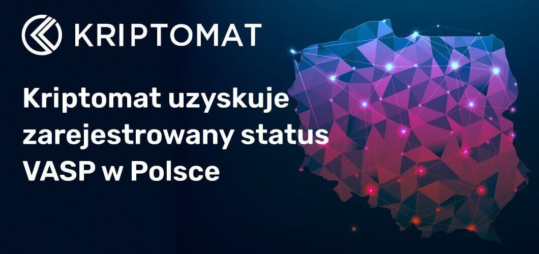 kriptomat uzyskuje zarejestrowany status vasp w polsce