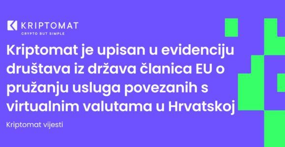 kriptomat je upisan u evidenciju društava iz država članica eu o pružanju usluga povezanih s virtualnim valutama u hrvatskoj
