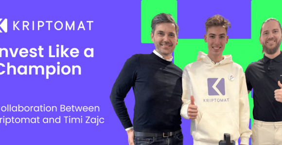 invest like a champion – collaboration between kriptomat and timi zajc