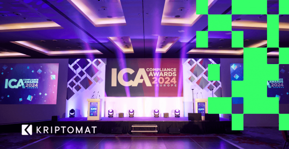 kriptomat shortlisted for two prestigious ica compliance awards