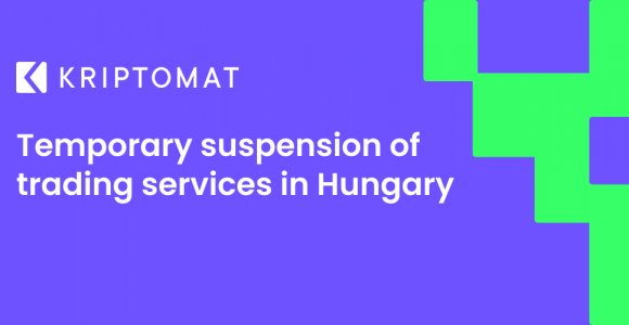 temporary suspension of trading services in hungary