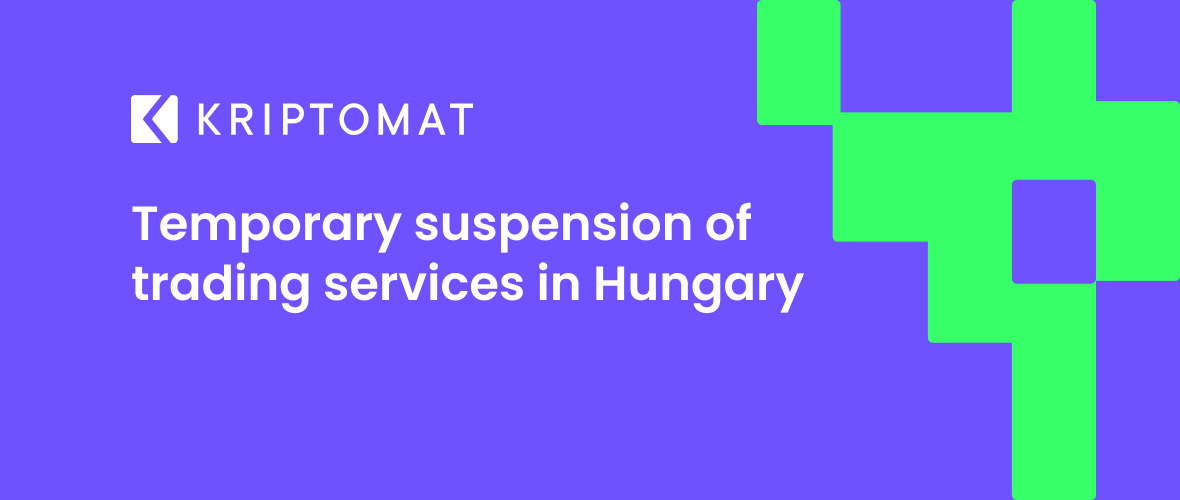 temporary suspension of trading services in hungary